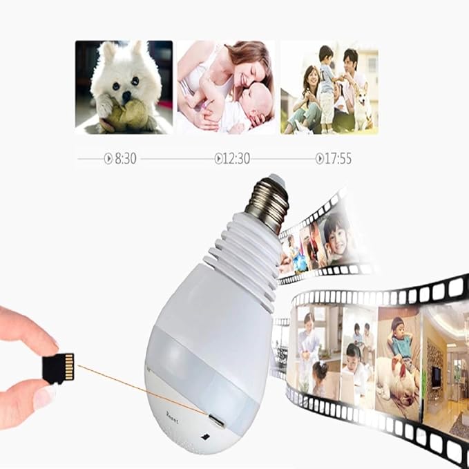 Finicky-World Wireless Panoramic {UPGRADED} Bulb 360°